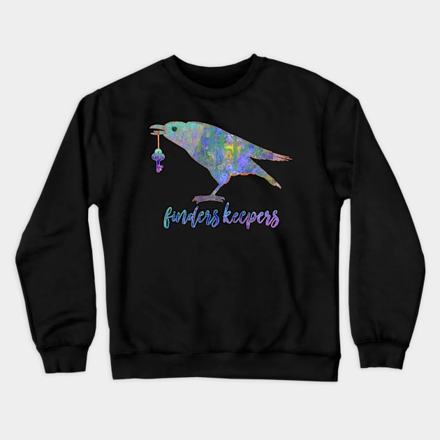 Raven Key Crewneck Sweatshirt by yaywow